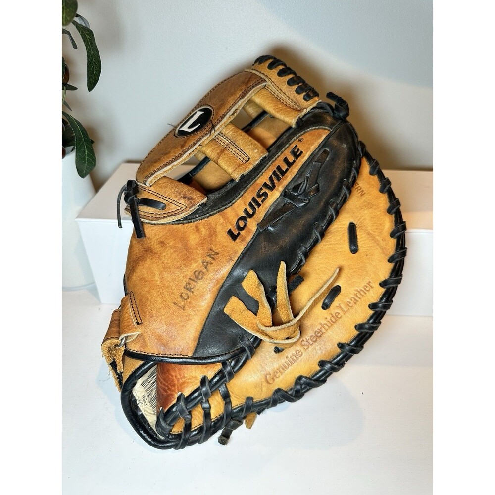VTG Louisville Slugger TPS FPBM Fastpitch Catcher's Mitt 33.5" Steerhide Leather